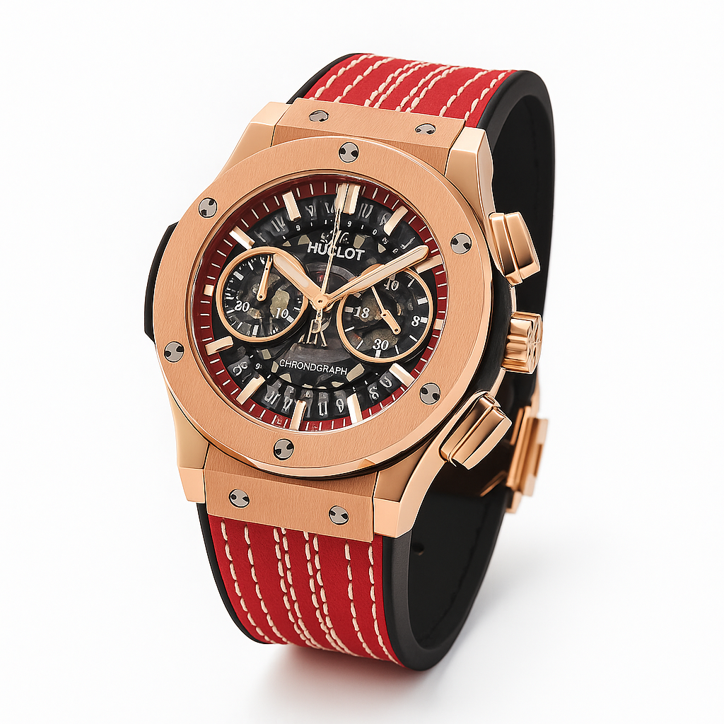 Hublot Big Bang Chronograph – Rose Gold & Red Edition