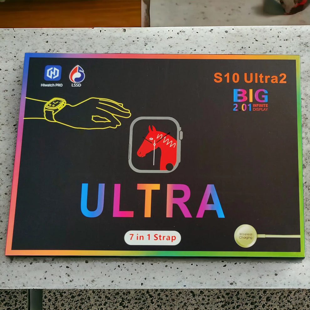 S10 Ultra 7-in-1 Smartwatch β Bluetooth Calling, OLED Display, Fitness & Sleep Tracker
