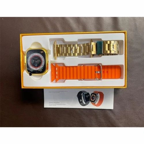 C9 Ultra Max Smartwatch – Square Analog Display, Silicone Strap, Made in India
