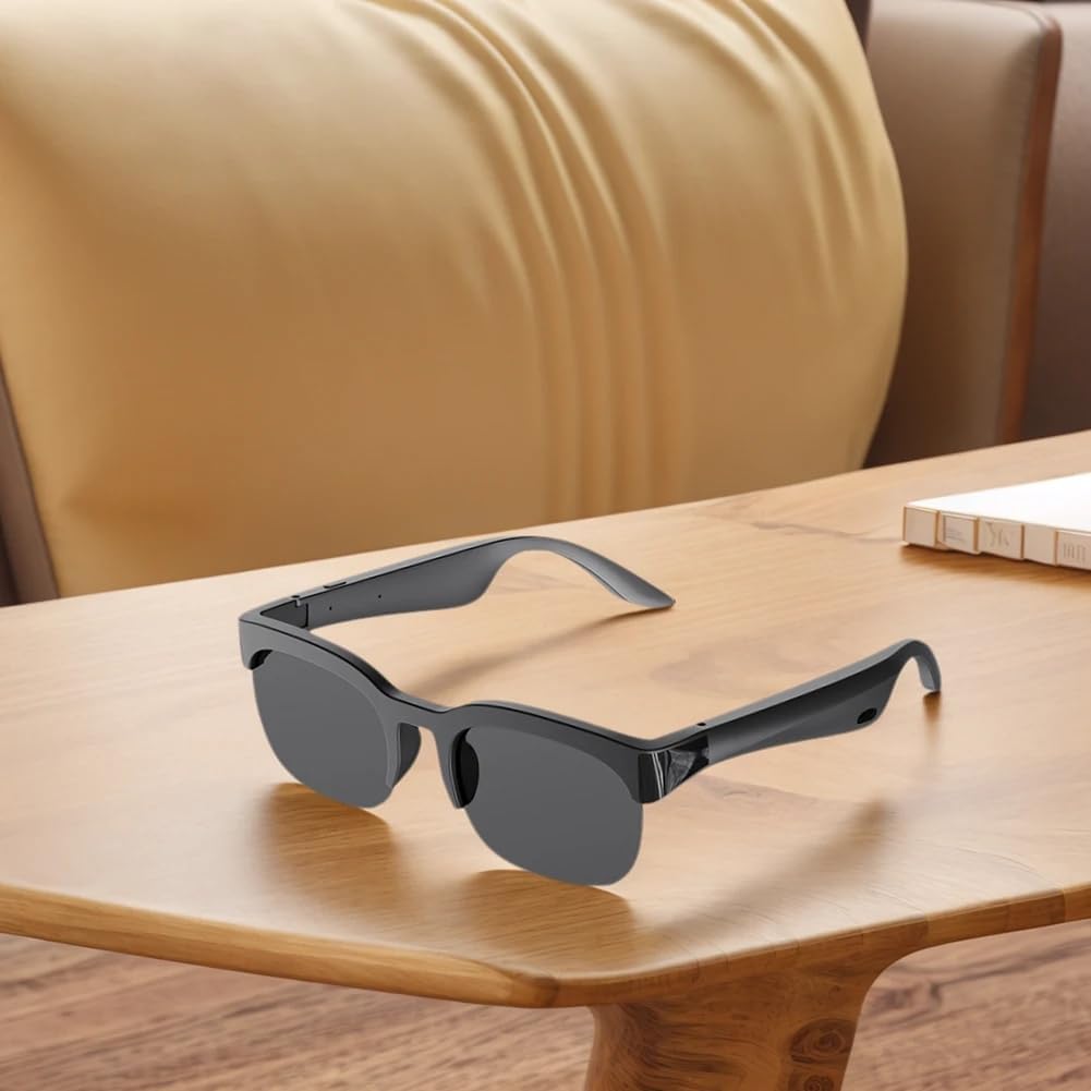 XG89 Smart Glasses AI Translator Hands-Free Music & Calls Bluetooth Sunglasses UV Protection Outdoor Sports Headphones