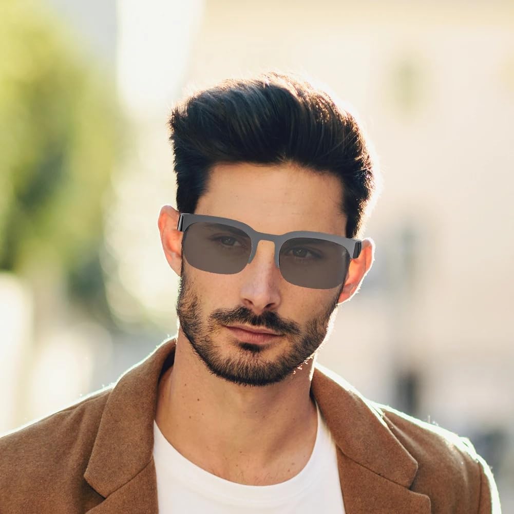 XG89 Smart Glasses AI Translator Hands-Free Music & Calls Bluetooth Sunglasses UV Protection Outdoor Sports Headphones