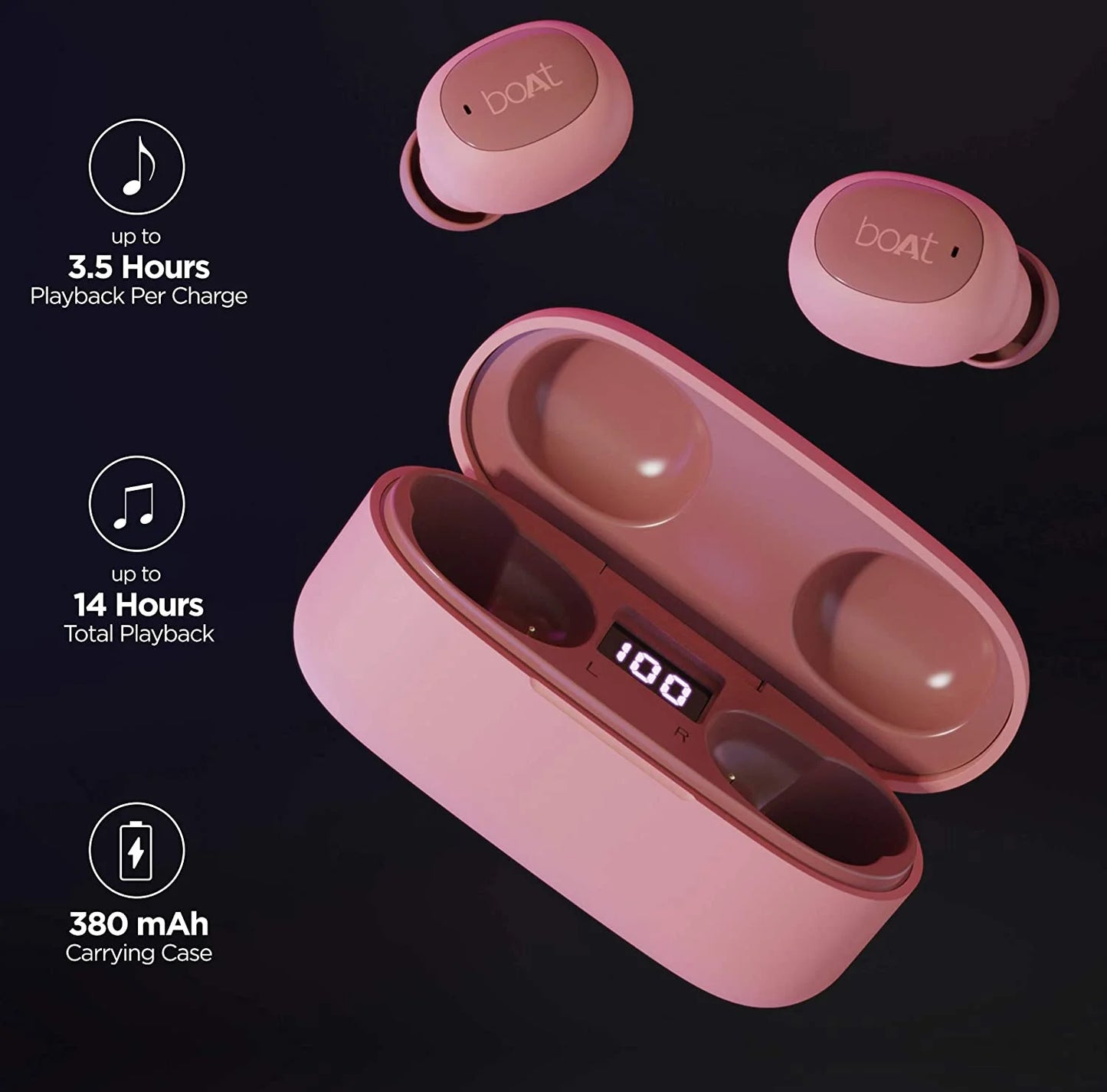 Boat Airdopes 121v2 – True Wireless Earbuds