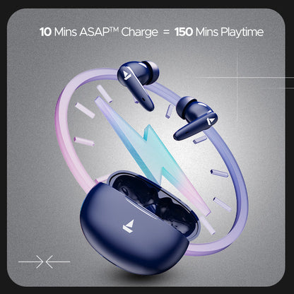 Boat Airdopes 161 Pro Buds | TWS Earbuds with ENx™ Noise Cancellation & ASAP Charge