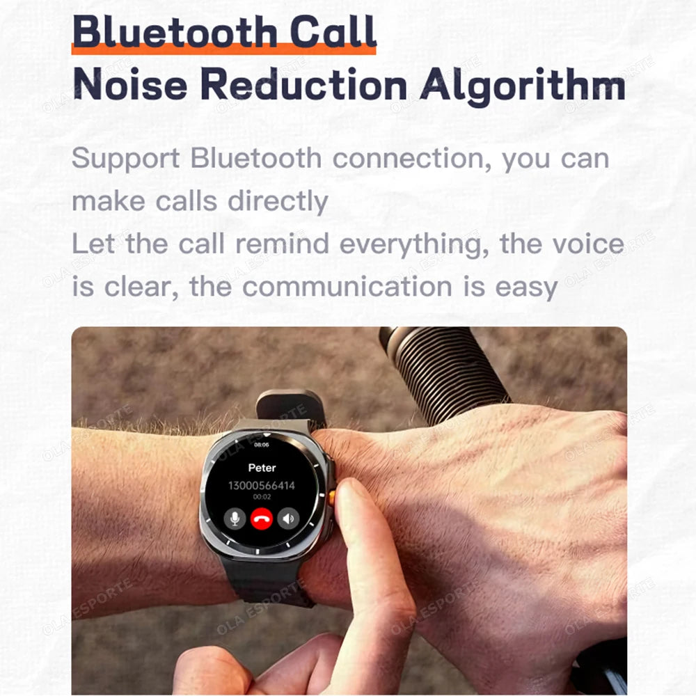 Galaxy Watch 7 Ultra – Bluetooth Calling Smartwatch with GPS, ECG, and Heart Rate Monitoring