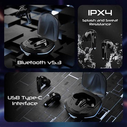 boAt Immortal – 181 Wireless Gaming Earbuds with Low Latency & RGB Lights