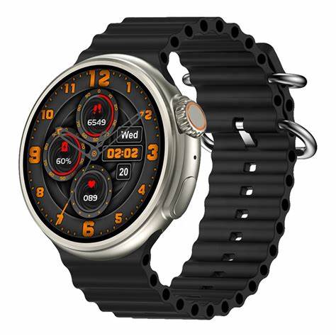 Fire-Boltt Cyclone Pro Smartwatch with Bluetooth Calling, 1.96” Display, Heart Rate, SpO2 & 123+ Sports Modes – Unisex
