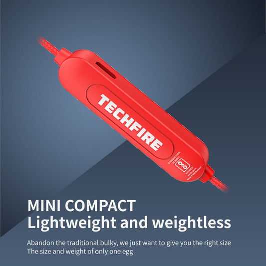 Techfire: Wireless Bluetooth Headset with Strong Bass