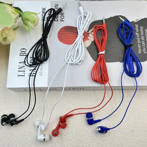 Zenphonia Wired Earphones  (With Mic, Deep Bass)