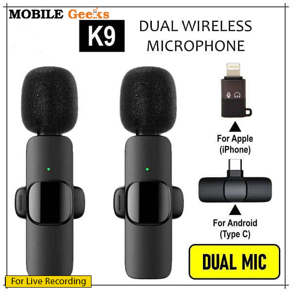 K9 Dual Mic Type C/Iphone
