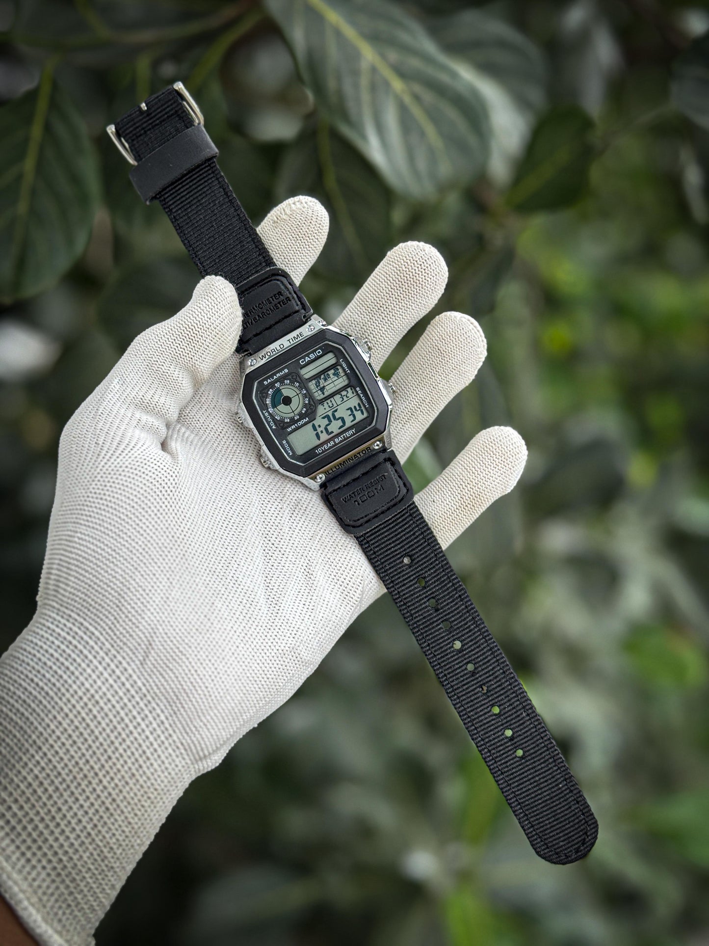 Casio Vintage World Time Digital Watch