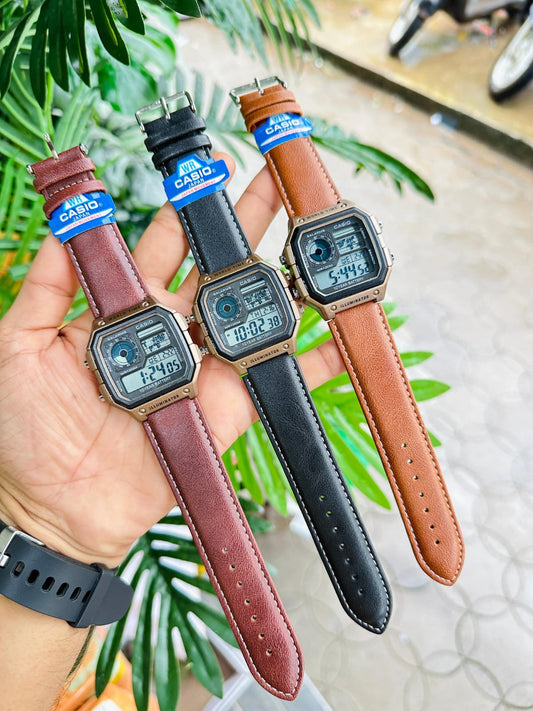 Casio Vintage Digital Watch – World Time Edition
