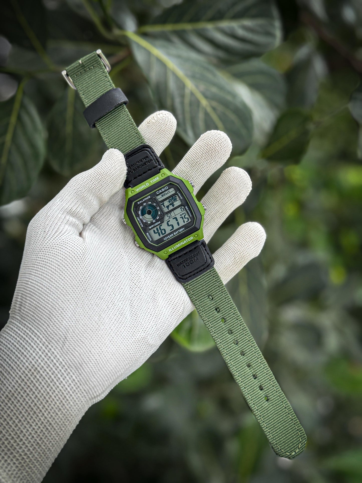 Casio Vintage World Time Digital Watch