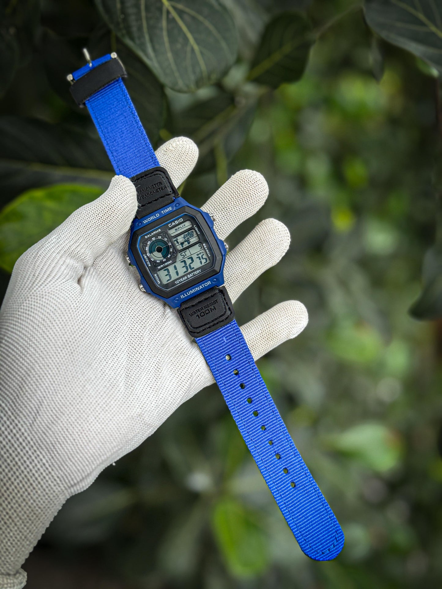 Casio Vintage World Time Digital Watch