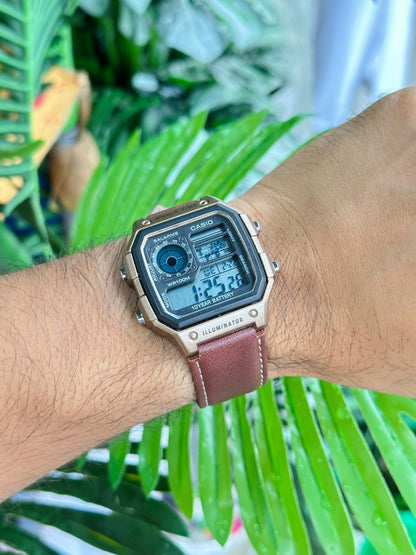 Casio Vintage Digital Watch – World Time Edition