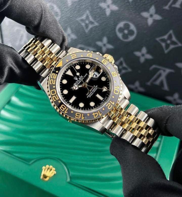 Rolex GMT-Master II – Two-Tone Black & Gold Edition
