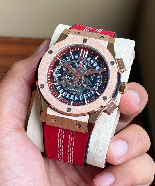 Hublot Big Bang Chronograph – Rose Gold & Red Edition