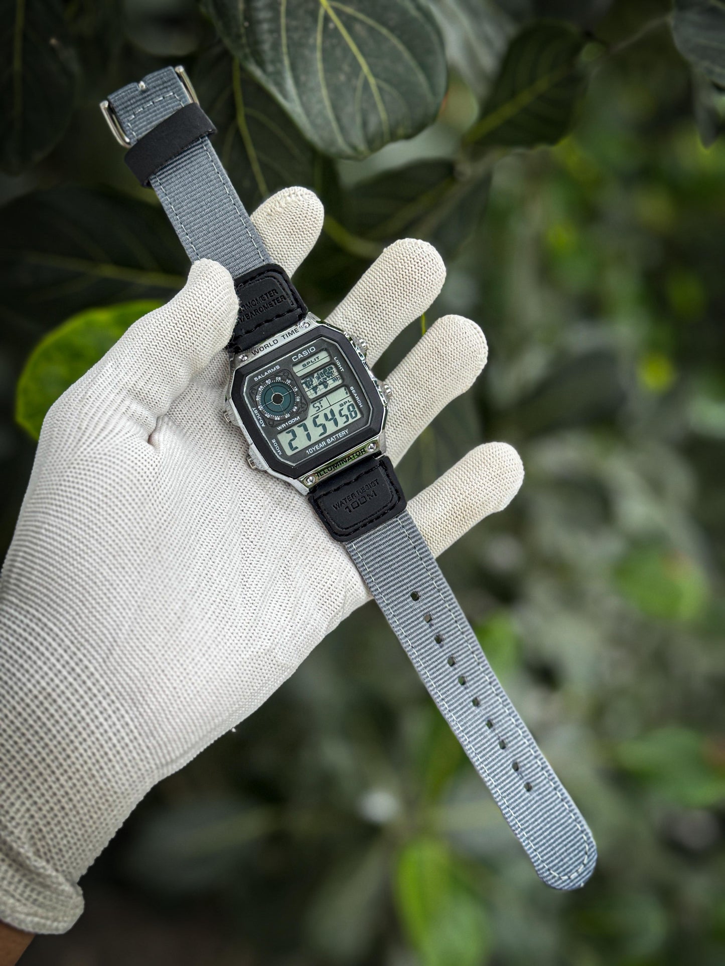 Casio Vintage World Time Digital Watch