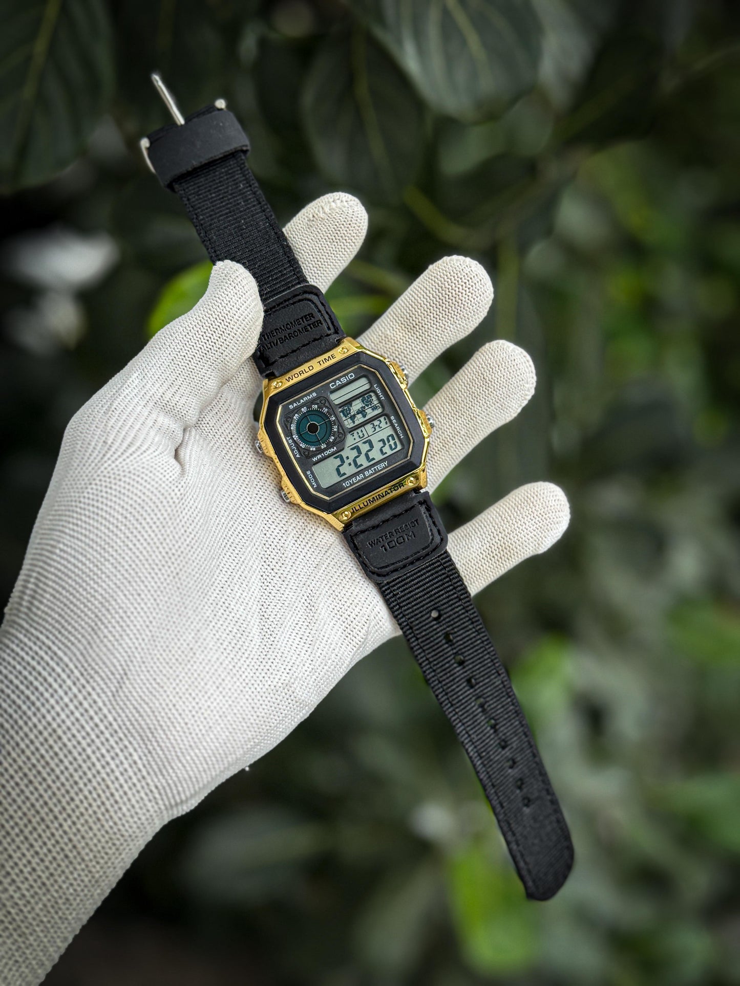 Casio Vintage World Time Digital Watch