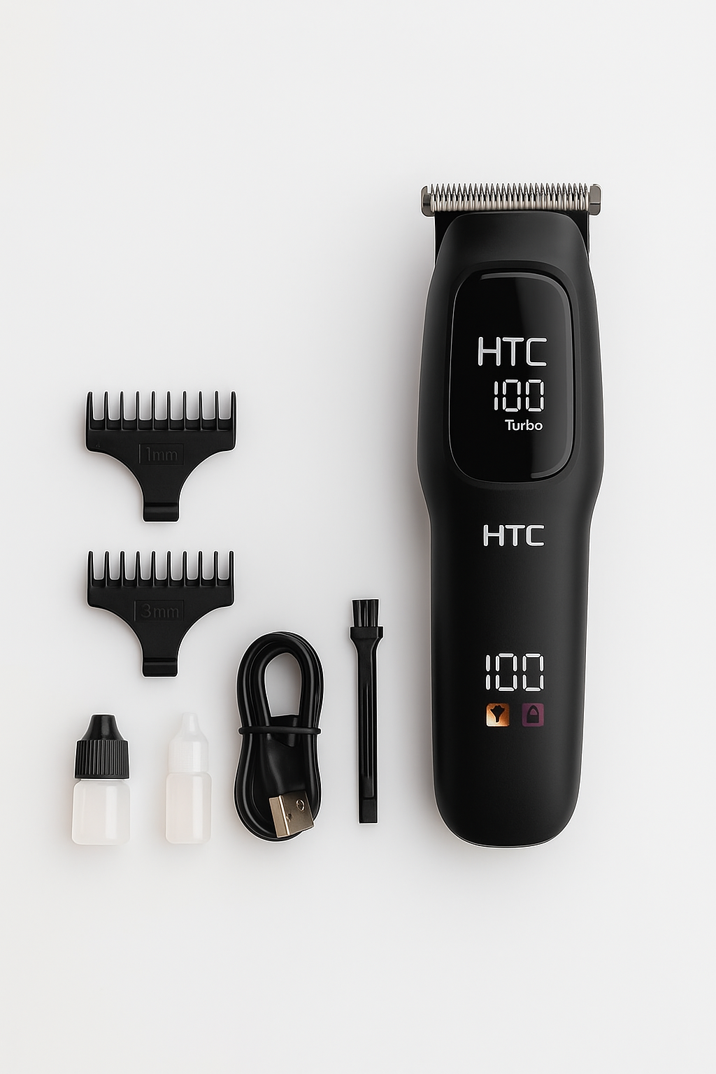 HTC Hair Trimmer with LED Display