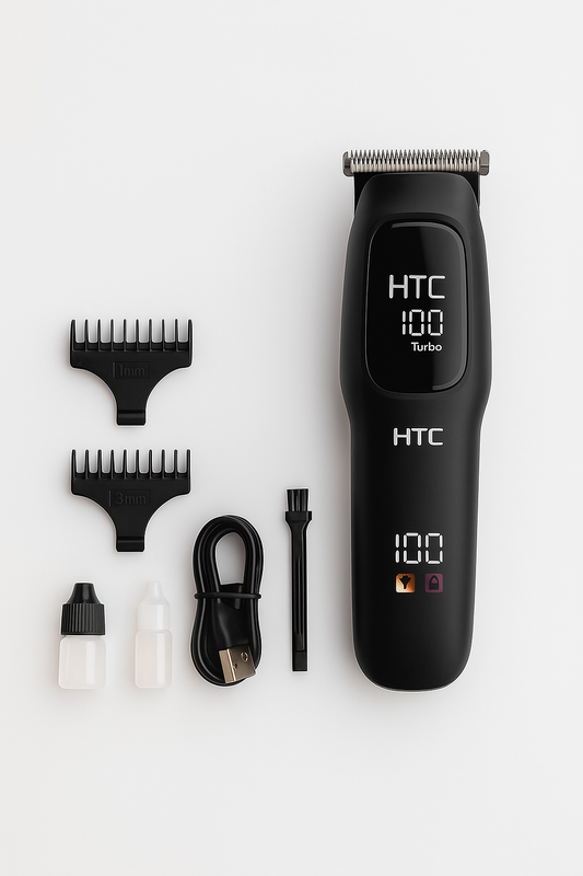 HTC Hair Trimmer with LED Display